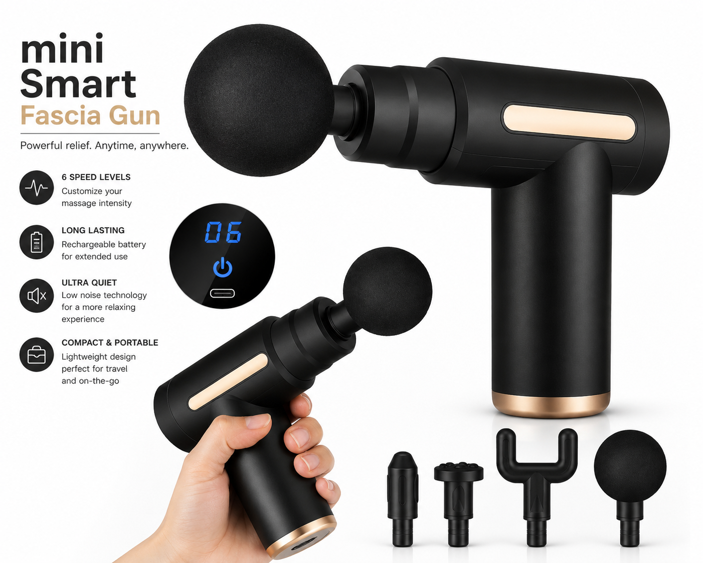 Compact Massage Gun