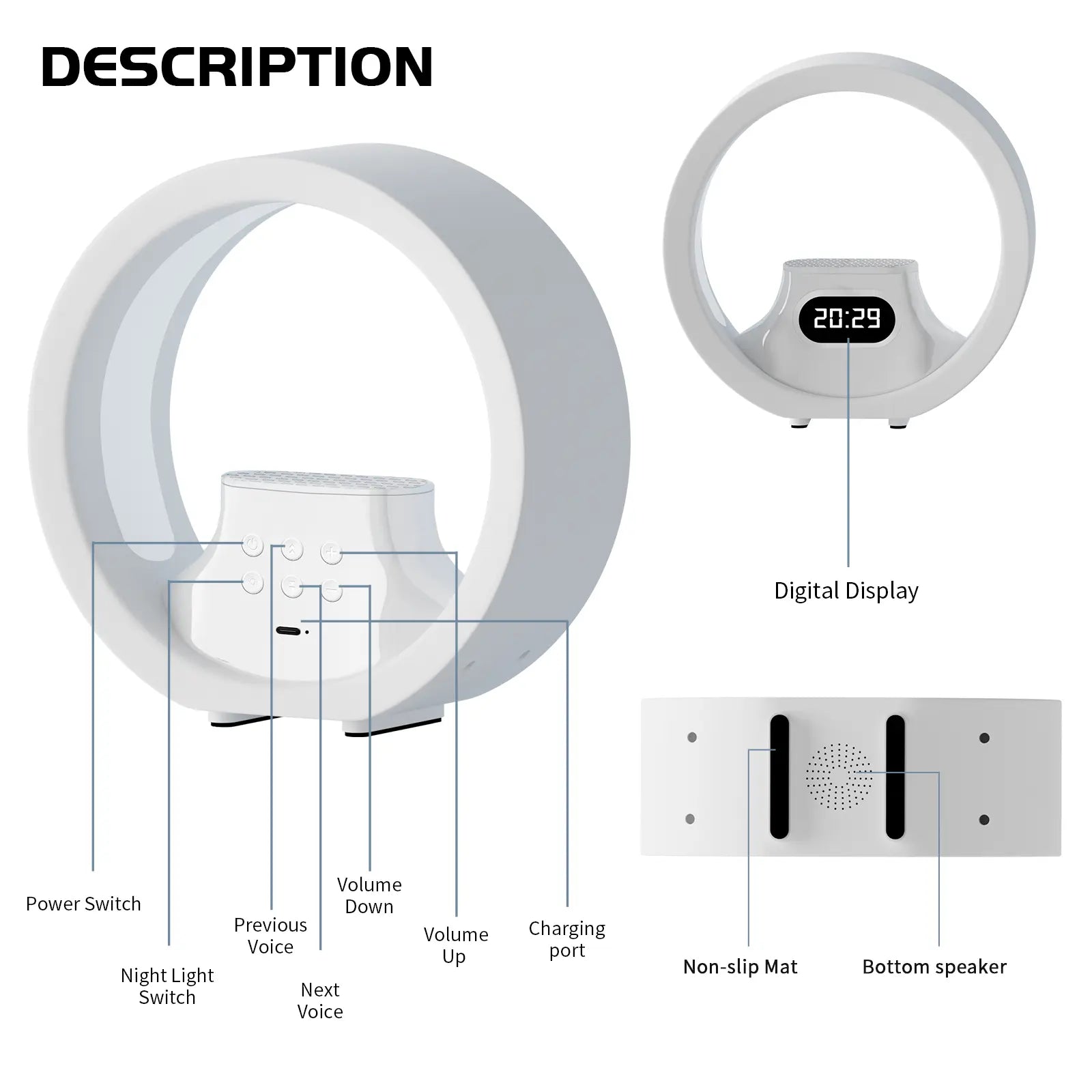 White Noise Machine with Remote