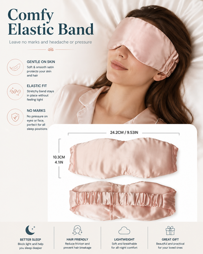 Weighted Silk Sleep Mask