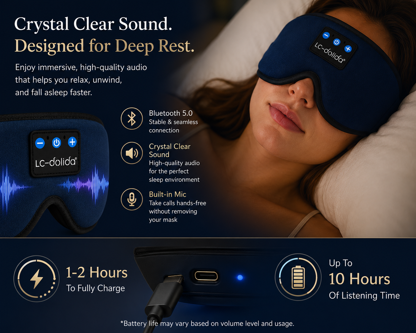 DreamSync™ Sleep Mask