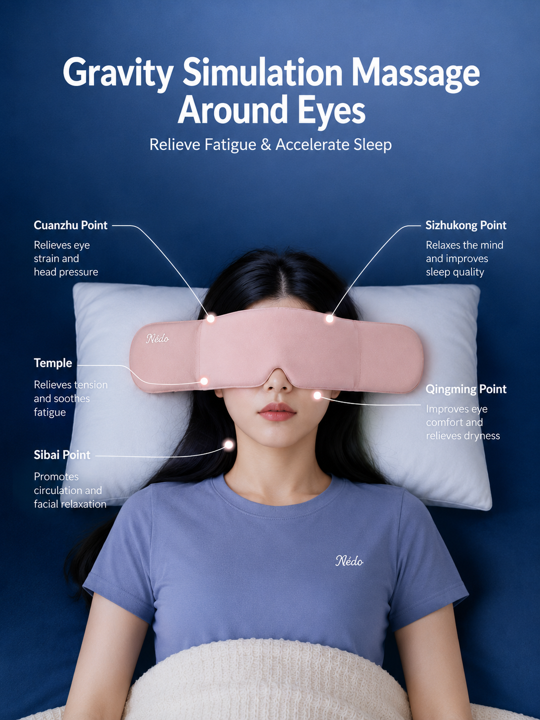 Weighted Blackout Sleep Mask