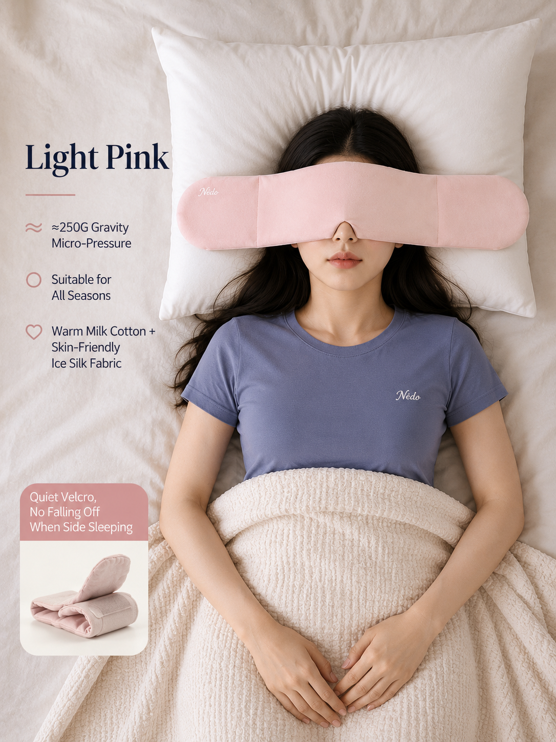 Weighted Blackout Sleep Mask