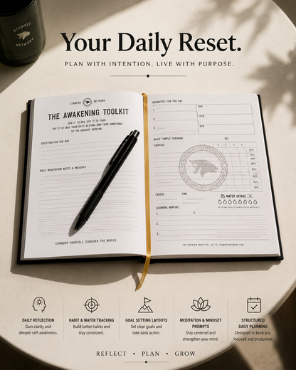 The Awakening Toolkit - Meditation & Self Mastery Guided Journal